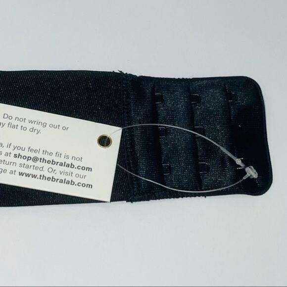 THE BRA LAB "Manhattan Black Back Strap" Multiway, Interchangeable Back Strap - Picture 4 of 10